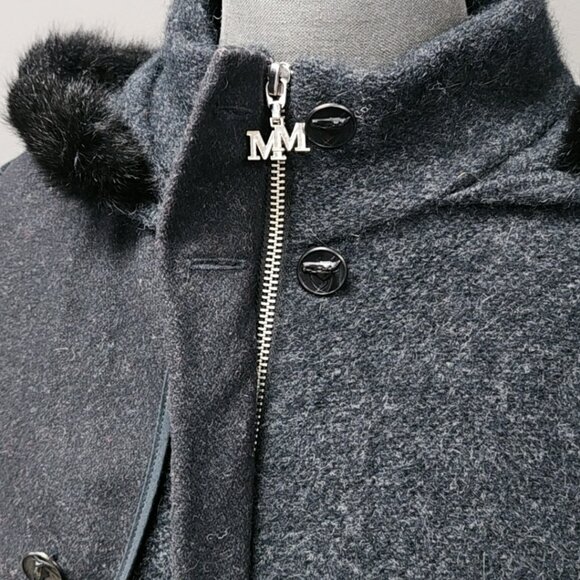 Merinomink Jacket with Possum Fur Trim - Picture 4 of 5